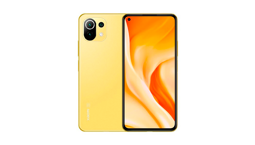 Xiaomi Mi 11 lite 5g amarillo (citrus yellow)
