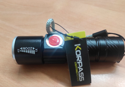 Linterna Corpass 5v, USB