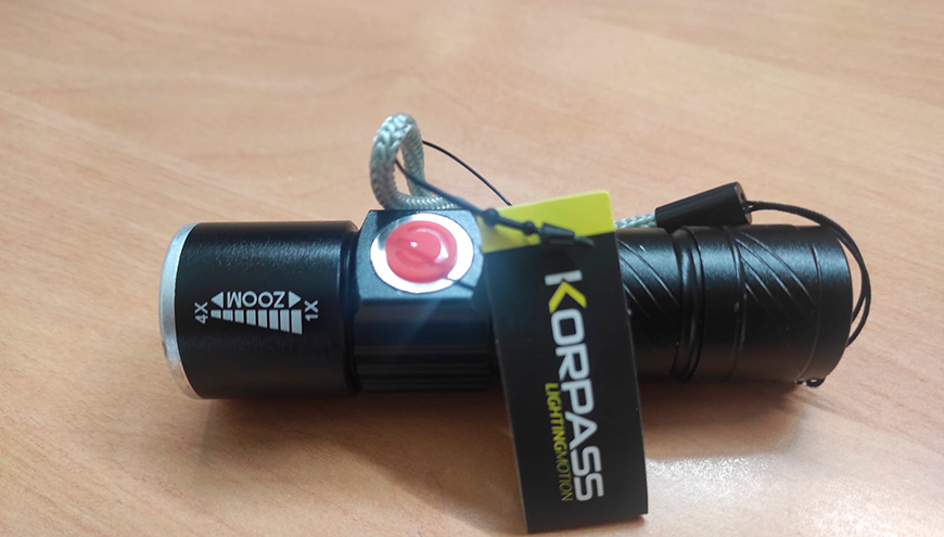 Linterna Corpass 5v, USB